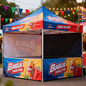 Custom gemaakte grote buiten-tent met branding, 40mm commerciële opvouwbare grote opzet-gazebo 20x10 3x6 10x20 10x20 luifel beurs tenten 3x3 - Product Image 3