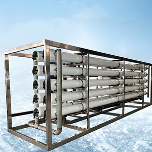 Système commercial de purification d'eau 5 tonnes/heure machines de traitement de l'eau de <span class=keywords><strong>camping</strong></span> par osmose inverse d'ultrafiltration - Product Image 1
