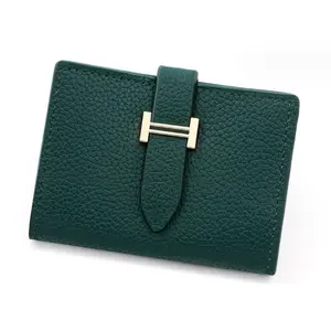 Yeni varış cüzdan kısa kadın cüzdan fermuar çanta lüks Trendy bozuk para cüzdanı kart tutucu PU deri cüzdan