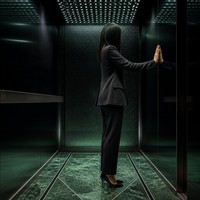 Ascenseur à traction sans engrenages pour immeuble résidentiel, 800 kg, 6 étages, MRL (ascenseur sans machine en salle)