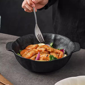 Bol à soupe en céramique fait à la main en porcelaine purée Ramen pâtes salade <span class=keywords><strong>de</strong></span> fruits mélange bols <span class=keywords><strong>de</strong></span> service gâteau plateau <span class=keywords><strong>de</strong></span> <span class=keywords><strong>cuisson</strong></span> Restaurant vaisselle - Product Image 5