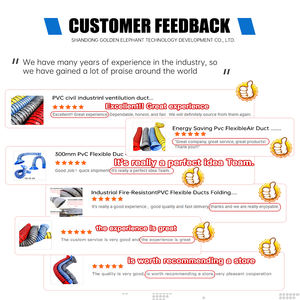 Tuyau de <span class=keywords><strong>conduit</strong></span> d'air de pression négative de <span class=keywords><strong>conduit</strong></span> de Ventilation Flexible en PVC ignifuge pour le système de refroidissement d'usine de mine de tunnel - Product Image 6