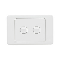 SAA certifié interrupteur prise Gang panneau Standard bouton poussoir alimentation interrupteurs muraux nouvelle australie argentine 6 Gang 5 Oem 888