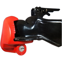 Nouveau Verrou de remorque en acier robuste GO TRAILER, taille universelle avec clé, compatible avec les coupleurs de 1-7/8 ", 2 " et 2-5/16 " pour remorquer des bateaux ou des camping-cars
