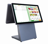 Système de point de vente tactile tout-en-un de 15,6 pouces pour restaurants, caisse enregistreuse avec garantie et fonctionnalités essentielles