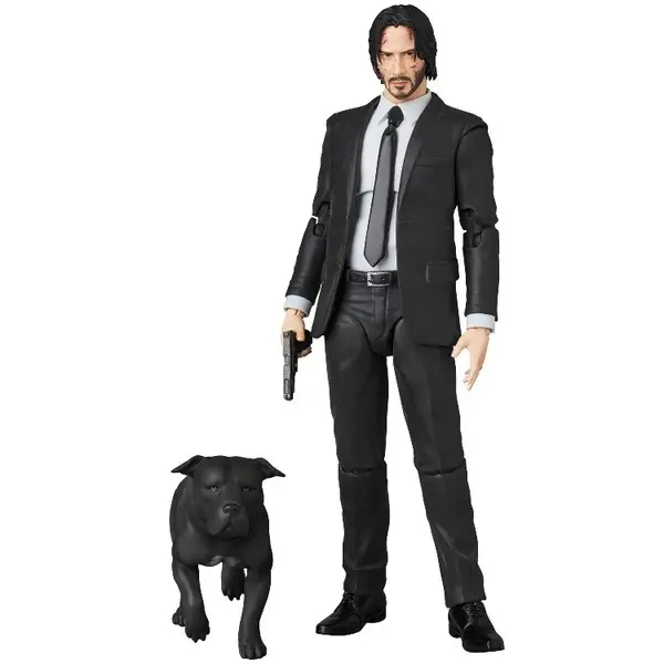 MAF kill John wick mafex No.085 figura d'azione del modello di decorazione della bambola fatta a mano in scatola mobile