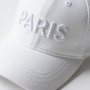 企业促销可定制6面板爸爸帽子，带3D刺绣标志弯曲边缘棒球帽 - Product Image 2