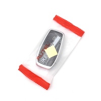 Clé de voiture intelligente universelle moderne AUTEL IKEY AT004CL, 4 boutons, télécommande vierge, 315/433 MHz, noire, compatible avec MaxiIM KM100