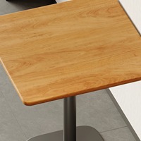 Meubles commerciaux très demandés, table et chaises de salle à manger en bois massif pour cuisine, café, restaurant