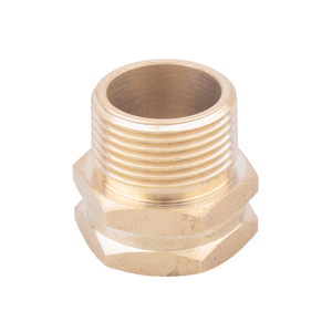 Connecteurs raccords de tuyauterie connecteur rapide d'eau raccords de tuyau d'arrosage en laiton Copthread Adapterction GTH NPT chine mâle 3/4 pouces - Product Image 2