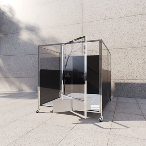 Nouveauté, prix d'usine, niche pour chien, <span class=keywords><strong>cage</strong></span>, <span class=keywords><strong>cage</strong></span> pour animaux de compagnie robuste, grande <span class=keywords><strong>cage</strong></span> pour chien, acier inoxydable 304, niche de luxe pour chien, toutes saisons - Product Image 3