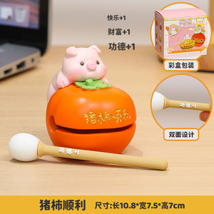 Resin Fortune Figurine <b>Set</b> With Animal Designs For <b>Desk</b> Decoration Chinese New Year Gift Multi Piece Package - Product Image 4