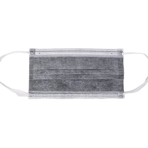Masques faciaux pour adultes à 4 plis, 3 couches, anti-poussière avec charbon actif, respirateurs à usage général - Product Image 3