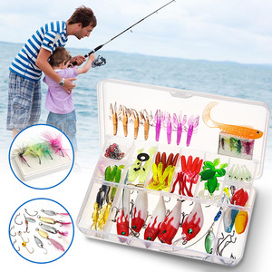 Kit de Señuelos QY, 5 Piezas, Señuelos de Superficie para Pesca de Lubina, Señuelos Artificiales, Set de Aparejos de Pesca de Agua Dulce y Salada - Product Image 5