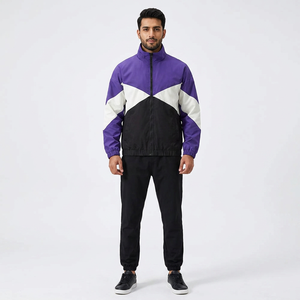 New Design High Quality <b>Men's</b> Autumn Vintage Canvas Stand Collar Front Logo Rain Windbreaker <b>Jacket</b> - Product Image 1
