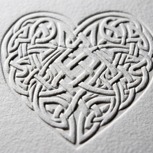 Invitación de Boda con Nudo Celta Grabado, Personalizada, de Lujo, Elegante, Impresión OEM - Product Image 2
