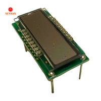 Module LCD, compteur d'impulsions à 6 chiffres, affichage réfléchissant, 5V, faible consommation, interface 4 fils, industriel, WT06102B