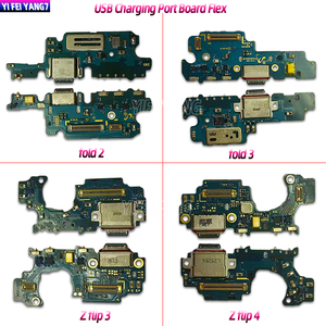 ใหม่ USB ชาร์จพอร์ตสําหรับ Samsung Galaxy Z พับ 2 <span class=keywords><strong>3</strong></span> <span class=keywords><strong>4</strong></span> Z Flip <span class=keywords><strong>3</strong></span> <span class=keywords><strong>4</strong></span> แผ่นชาร์จ <span class=keywords><strong>Flex</strong></span> Cable - Product Image 2