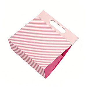 Custom Logo Luxury <b>Magnetic</b> <b>Box</b> Closure paperboard Boxes Folding Eco-Friendly UV Printing Embossing Gift <b>Box</b> Handle - Product Image 2