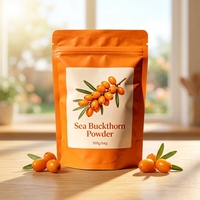 Groothandel 100% natuurlijk fruitpoeder puur duindoorn fruitpoeder in bulk fruitpoeder