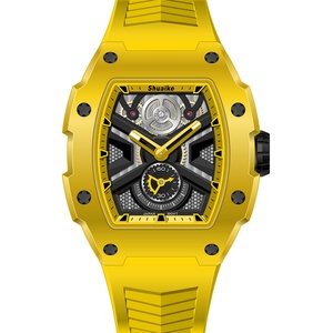 Montre mécanique automatique de plongée pour homme, étanche 3ATM, personnalisée, en acier inoxydable, lumineuse, mouvement de luxe, montres pour homme tendance - Product Image 3