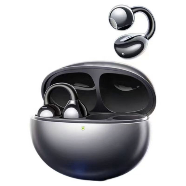 Open Ear Headphone  BT 5.3 Clip on Wireless Earbuds 72H Play Time Long-Battery Life OWS Ear Buds for Workouts Sport New Product