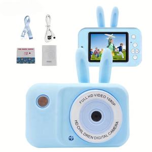 <b>Mini</b> HD 2.4" MOS Sensor 1080p Kids <b>Camera</b> Outdoor Portable Digital <b>Camera</b> with One Click Photography for Children Birthday Gift - Product Image 2