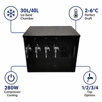 Mesin Pendingin Bir Desktop, Dispenser Bir, Ice Bank, Pendingin Bir Draft