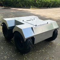 Sasis beroda untuk Robot inspeksi patroli inspeksi api dan pengajaran Robot Target dengan navigasi otonomi untuk penggunaan pertambangan
