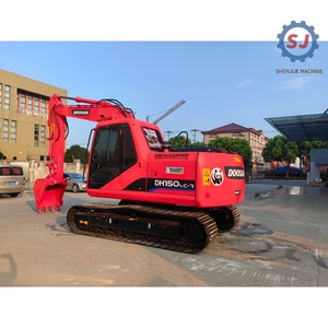 Used Doosan DX150-7 Crawler Excavator 15 Ton Second Hand Construction Digger Original <b>Paint</b> Low Hour Machine for Sale - Product Image 3