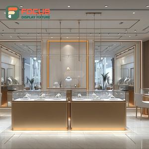 Système de présentation de bijoux de luxe en métal pour comptoir de magasin de marque - Product Image 6