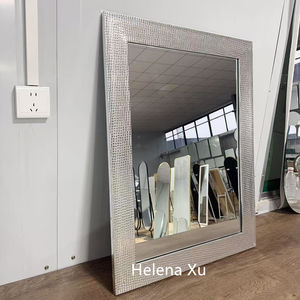 <span class=keywords><strong>Specchio</strong></span> da parete rettangolare 40x50 <span class=keywords><strong>50x70</strong></span> 60x80 argento PS specchietti da parete specchietti decorativi da parete di lusso - Product Image 4