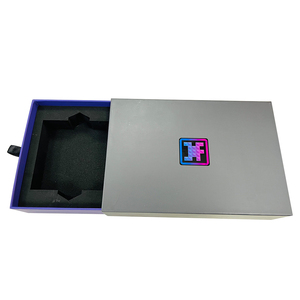 Wholesale Luxury EVA Foam Insert Jewelry Slide Gift Box Accessory Storage Retail Sleeve Box Embossing Rigid Sliding Drawer - Product Image 6