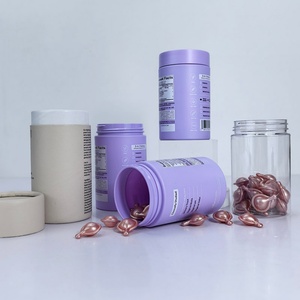 Envase de Plástico Personalizado de 100 ml y 200 ml para Suplementos, Botella de Plástico Mate para Pastillas, Cápsulas, Vitaminas, Dulces y Medicamentos - Product Image 2