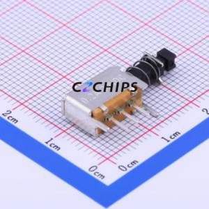 PN11SHSA03QE Pushbutton Switch Through hole Component (THT) Switch Single Pole Double Throw No Lock 100000 22mm - Product Image 1