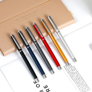High Quality Business Metal Ballpoint Hotel With Custom Personal Logo <b>Gel</b> Ink <b>Pen</b> Signature Meeting <b>Pen</b> - Product Image 1
