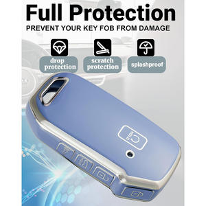 Funda Protectora para Llaves, Carcasa para Llaves Compatible con Cerato, Ceed, Forte, NIRO, Sorento, Seltos, Soul, Telluride, Protección Contra Rayones para Llaves Remotas - Product Image 3
