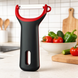 Éplucheur durable en acier inoxydable pour fruits et légumes, logo personnalisable pour les commandes en gros - Product Image 4