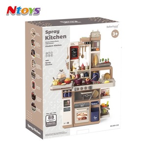 Juego <span class=keywords><strong>de</strong></span> <span class=keywords><strong>Cocina</strong></span> <span class=keywords><strong>de</strong></span> <span class=keywords><strong>Juguete</strong></span> en Oferta, 88 Piezas, <span class=keywords><strong>Accesorios</strong></span> <span class=keywords><strong>de</strong></span> <span class=keywords><strong>Cocina</strong></span> con Música, Sonido, Luz y Spray, Juguetes <span class=keywords><strong>de</strong></span> Imitación para Niños - Product Image 6