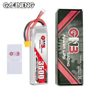 GNB GAONENG 3500mAh 3S 11.1V 110C 120C XT60 RC Air Drone LiPo bateria de alta descarga classificação C desempenho helicóptero