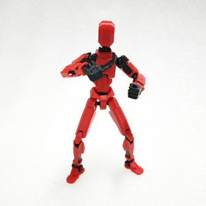 Đồ chơi mô hình nhân vật hành động in 3D tùy chỉnh với nhiều vũ khí cầm tay, khớp nối linh hoạt, có thể tạo hình nhiều tư thế khác nhau - Product Image 6