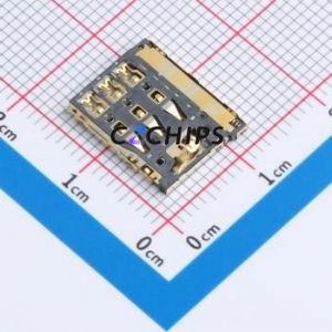 XDSM-1023-2824 SIM Card Connector SMD Connector Self-Return Type Nano SIM Card 1.25mm - Product Image 2