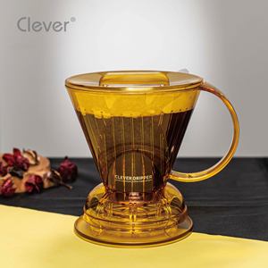 Cafetera Portátil de Goteo para Exteriores, de Alta Reputación, Translúcida, Amarilla, Trapezoidal, de Eastman Tritan, para Equipo de Camping - Product Image 4