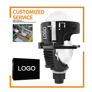 Chenlang siêu rẻ tự động hệ thống chiếu sáng mắt quỷ cao cấp 3 inch 140W chùm cao và thấp bi-led chiếu ống kính đèn pha Bóng đèn - Product Image 3