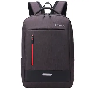 Aoking yüksek kalite özel erkekler zaino dizüstü sırt çantası 15.6 17 inç bilgisayar sırt çantası sırt çantası kese dos