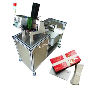 Machine de cerclage automatique pour cartes, ruban de papier, paquet opp, comptage, emballage, collateur, machine de cerclage