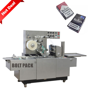 Automatic Small Box Cellophane Overwrapping Machine Cigarettes Box Carton Cellophane Wrapping Machine