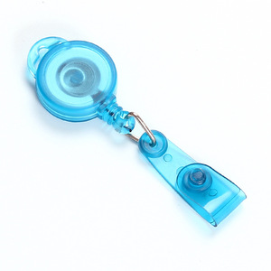 Fabricante de insignias Rotate Student Id Card Holder Diseño de cara sonriente Mix yoyo Badge Carretes retráctiles - Product Image 5