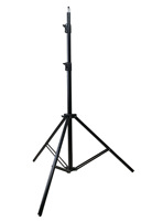 Trépied de photographie rembourré à ressort réglable en métal de 2.8 mètres pour projecteur de studio photo, support de flash épaississant