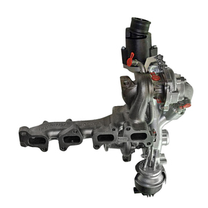 Nuovo turbocompressore Twin Bi-Turbo R2S 10009700025 03L145715G per VW <span class=keywords><strong>Transporter</strong></span> <span class=keywords><strong>T5</strong></span> <span class=keywords><strong>T6</strong></span> Amarok 2.0 TDI CFCA - Product Image 1